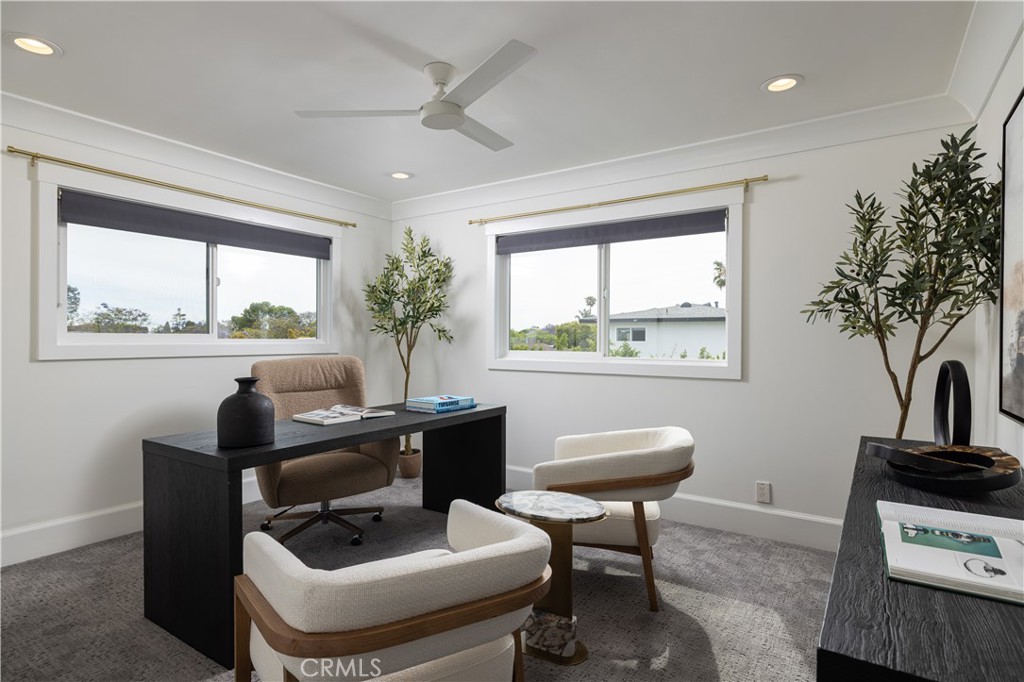 1609 Ruth Lane Newport Beach, CA 92660 - Photo 28 of 39 a work room with furniture and a potted plant