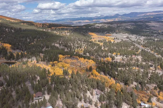 a view of city and mountain