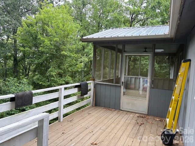 3166 Holly Road Connelly Springs, NC 28612 - Photo 5 of 41 a view of backyard with wooden floor and outdoor seating