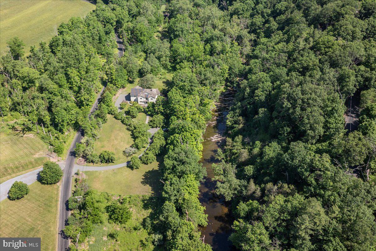 12 Upper Creek Road Stockton, NJ 08559 - Photo 12 of 37 Aerial of home and property