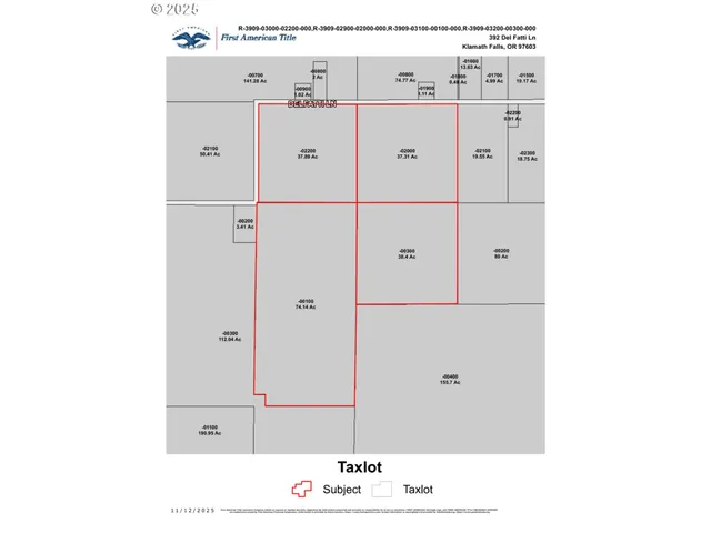 $895,000 | 392 Del Fatti Lane, Klamath Falls, OR 97603
