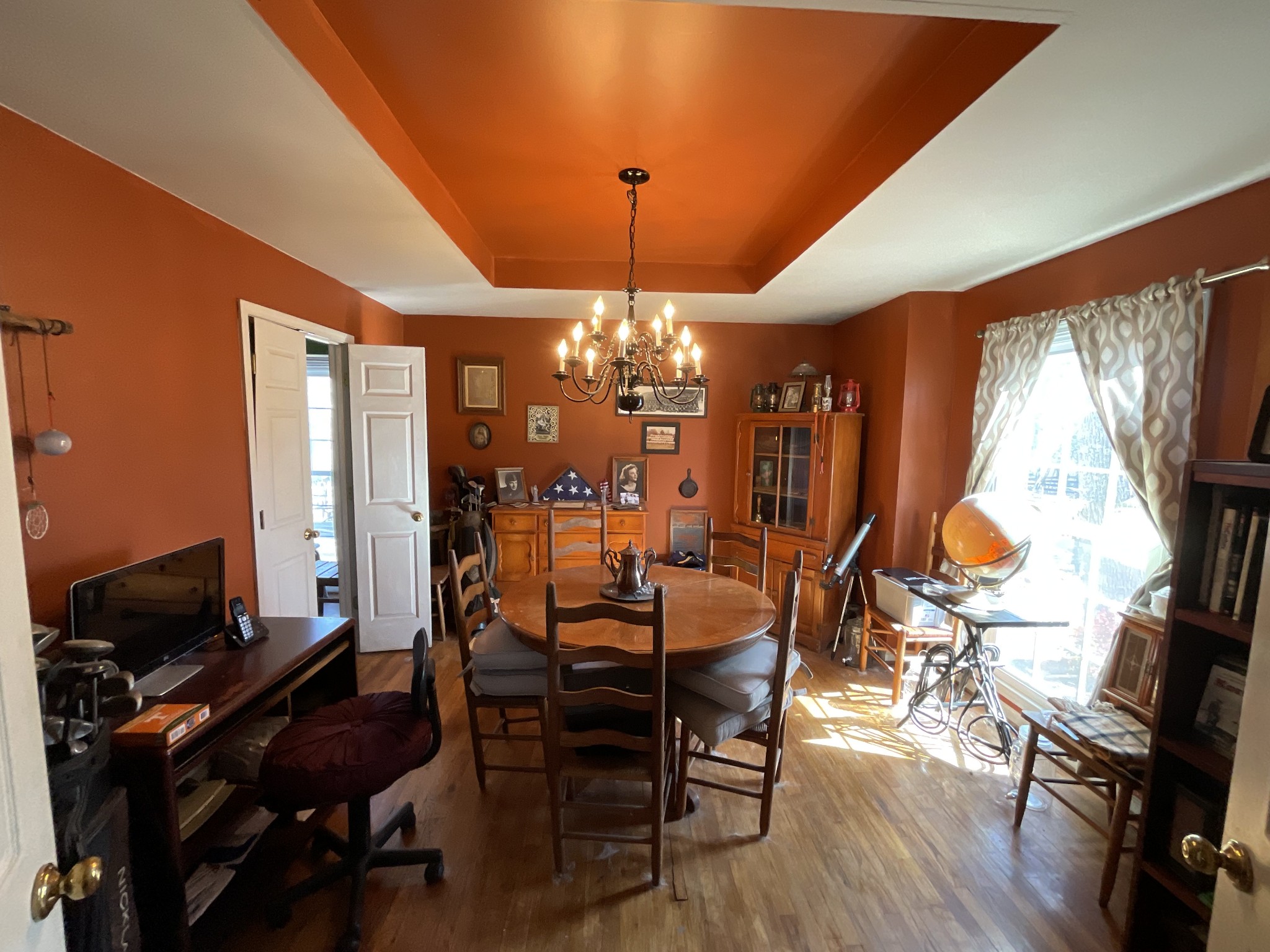 9173 Versailles Road Rockvale, TN 37153 - Photo 14 of 66 a view of a dining room with furniture and chandelier
