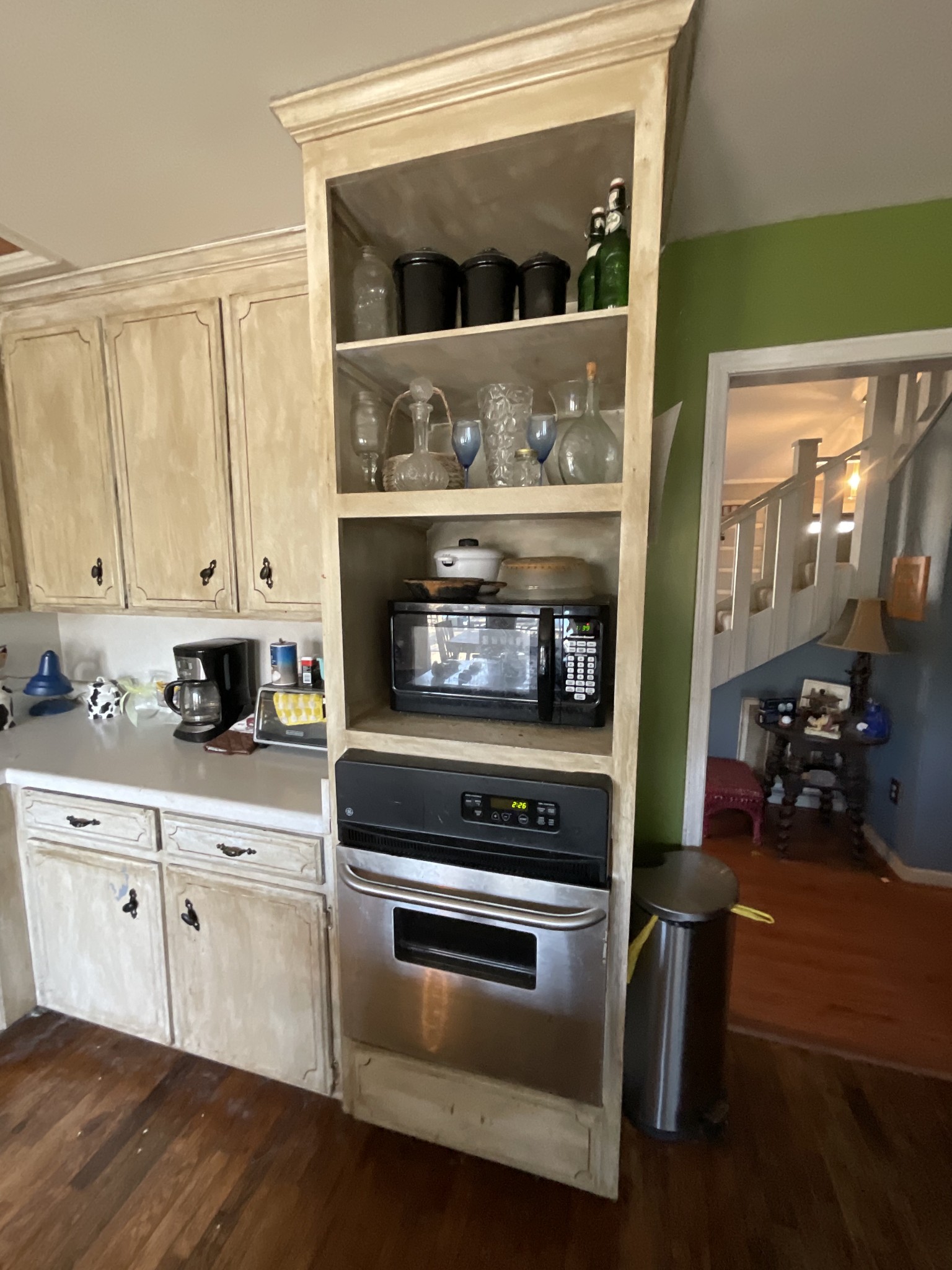 9173 Versailles Road Rockvale, TN 37153 - Photo 21 of 66 a kitchen with granite countertop a stove and cabinets