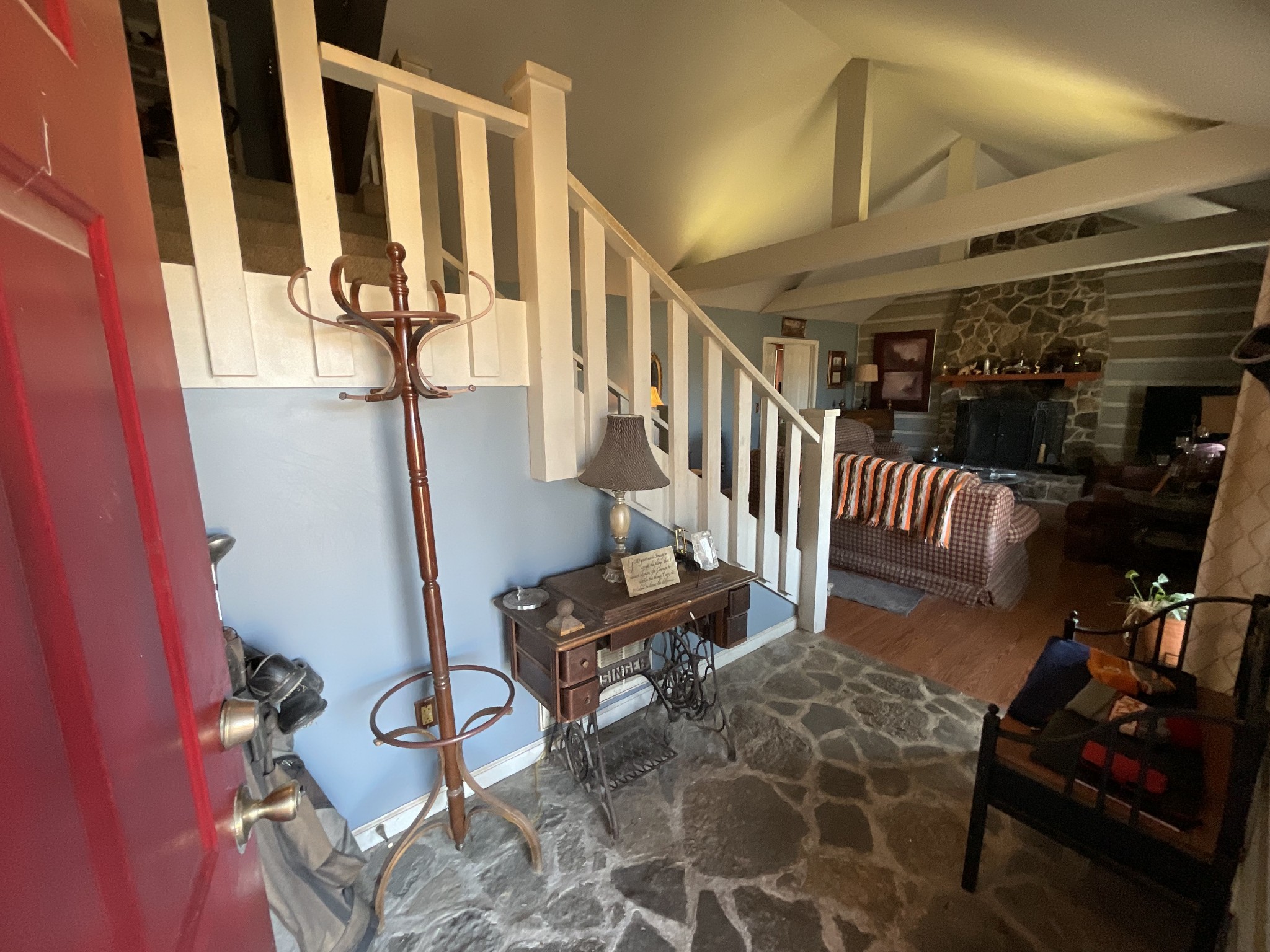 9173 Versailles Road Rockvale, TN 37153 - Photo 7 of 66 a view of entryway wih livingroom and stairs