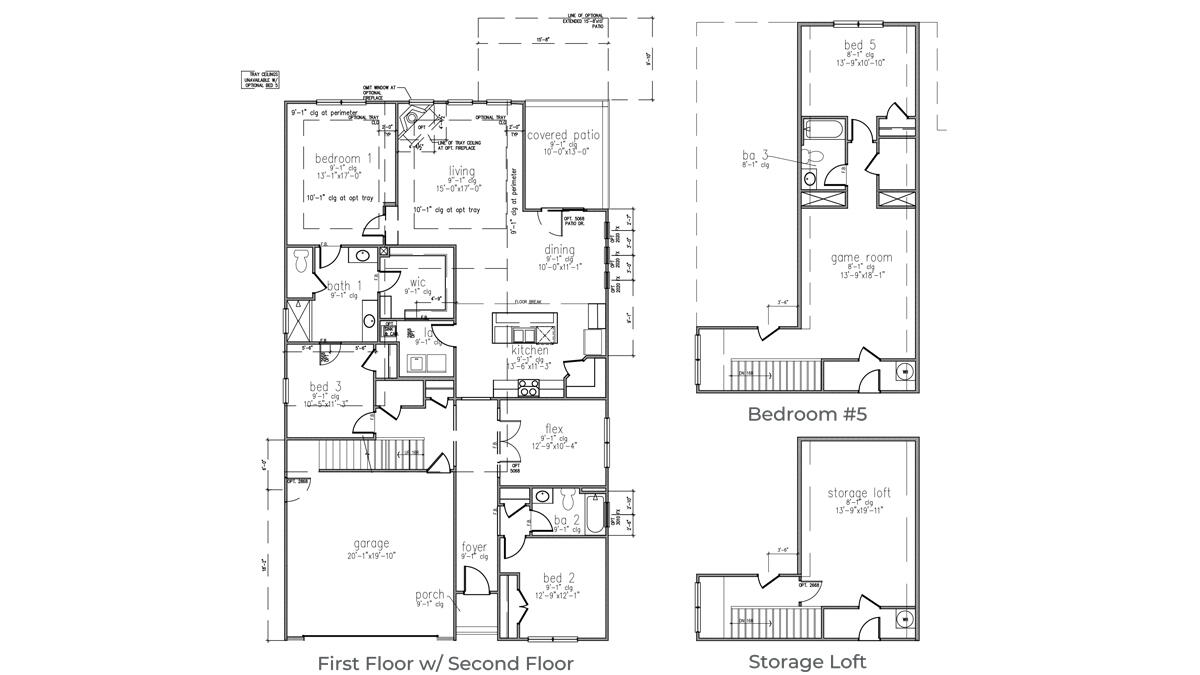 307 Willows Crescent Drive Moncks Corner, SC 29461 - Photo 16 of 16 Darby Floorplan Two-Story