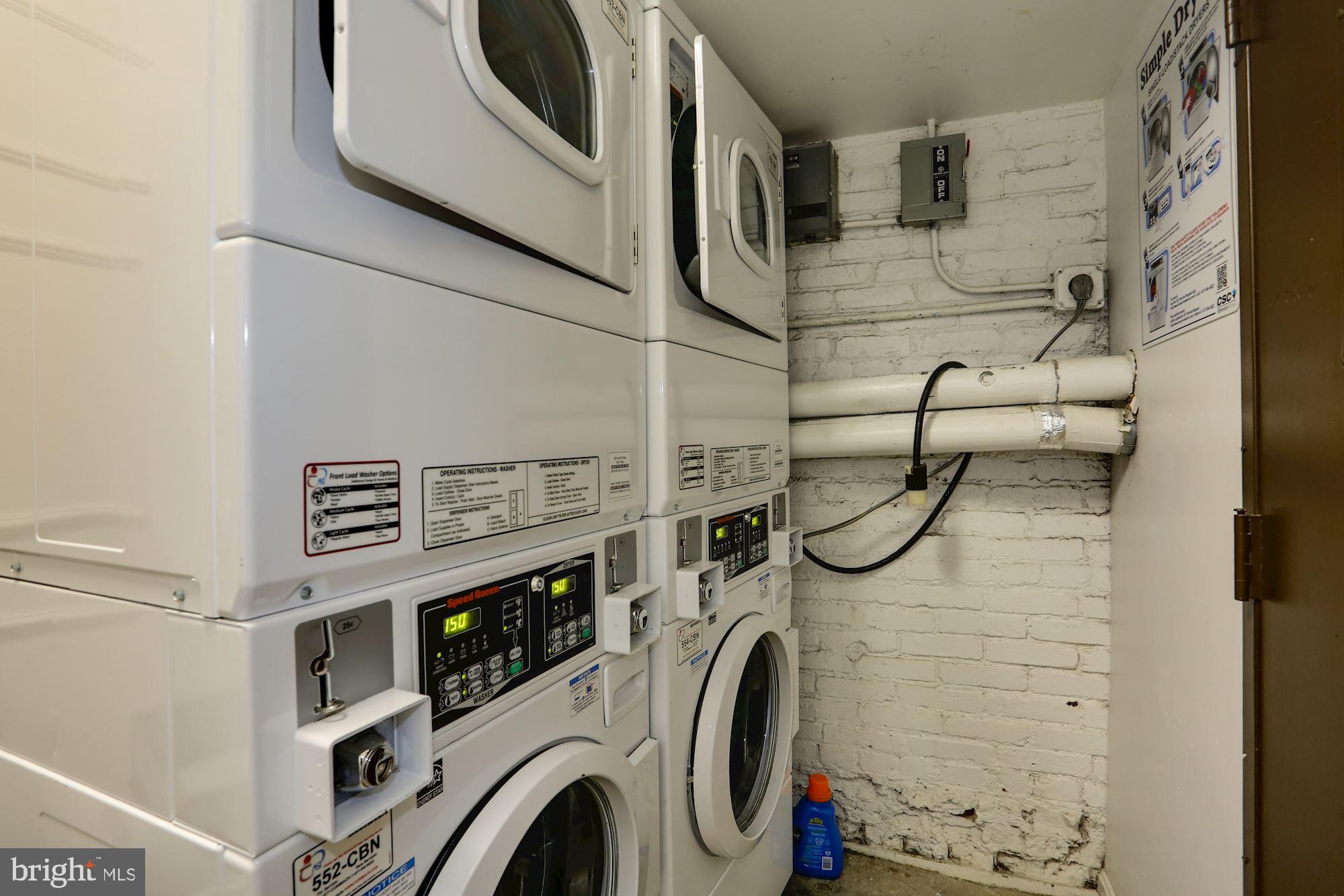 1718 Corcoran Street Northwest, Unit 5 Washington, DC 20009 - Photo 18 of 22 Common Laundry