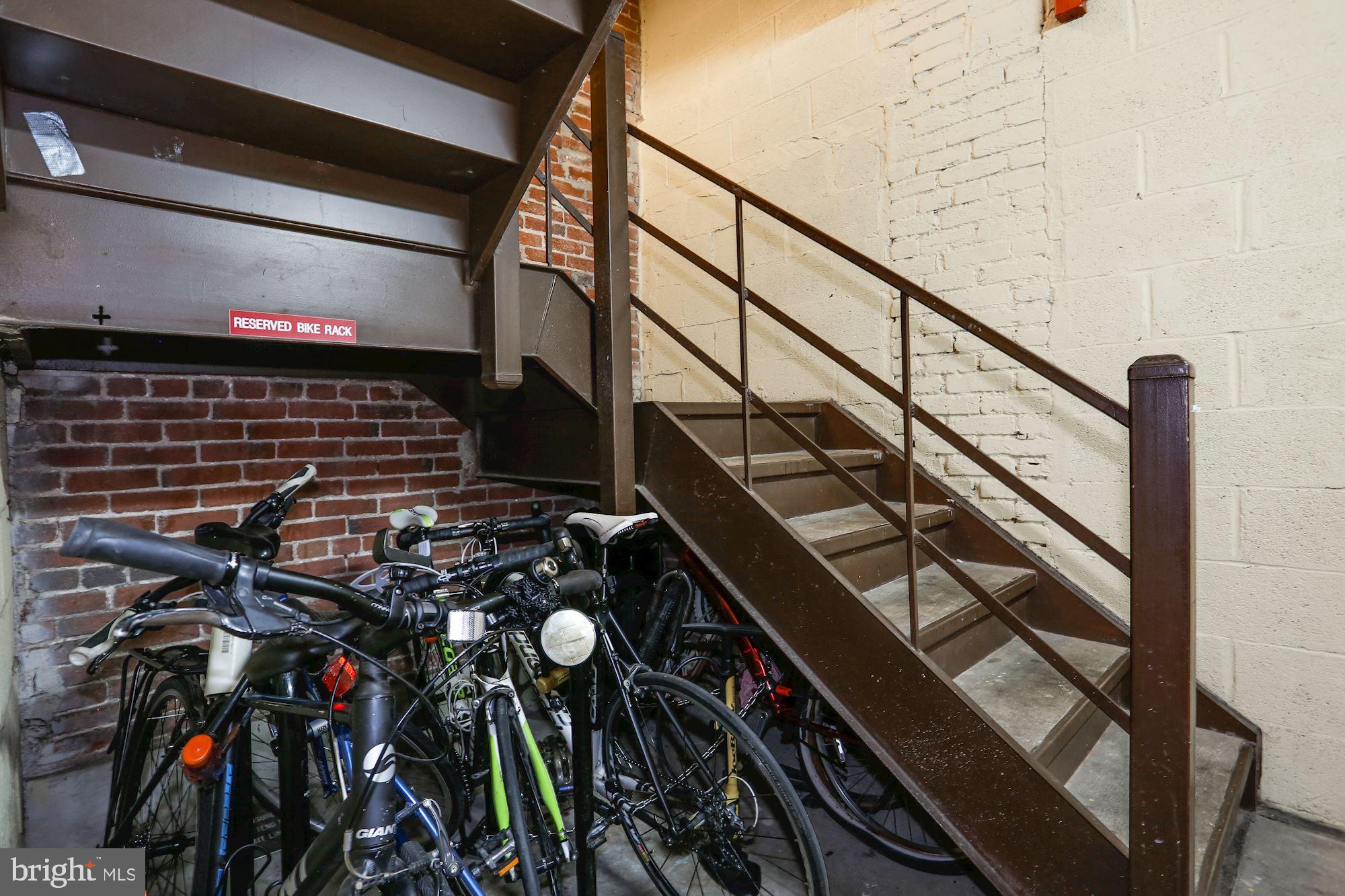 1718 Corcoran Street Northwest, Unit 5 Washington, DC 20009 - Photo 19 of 22 Bike Storage