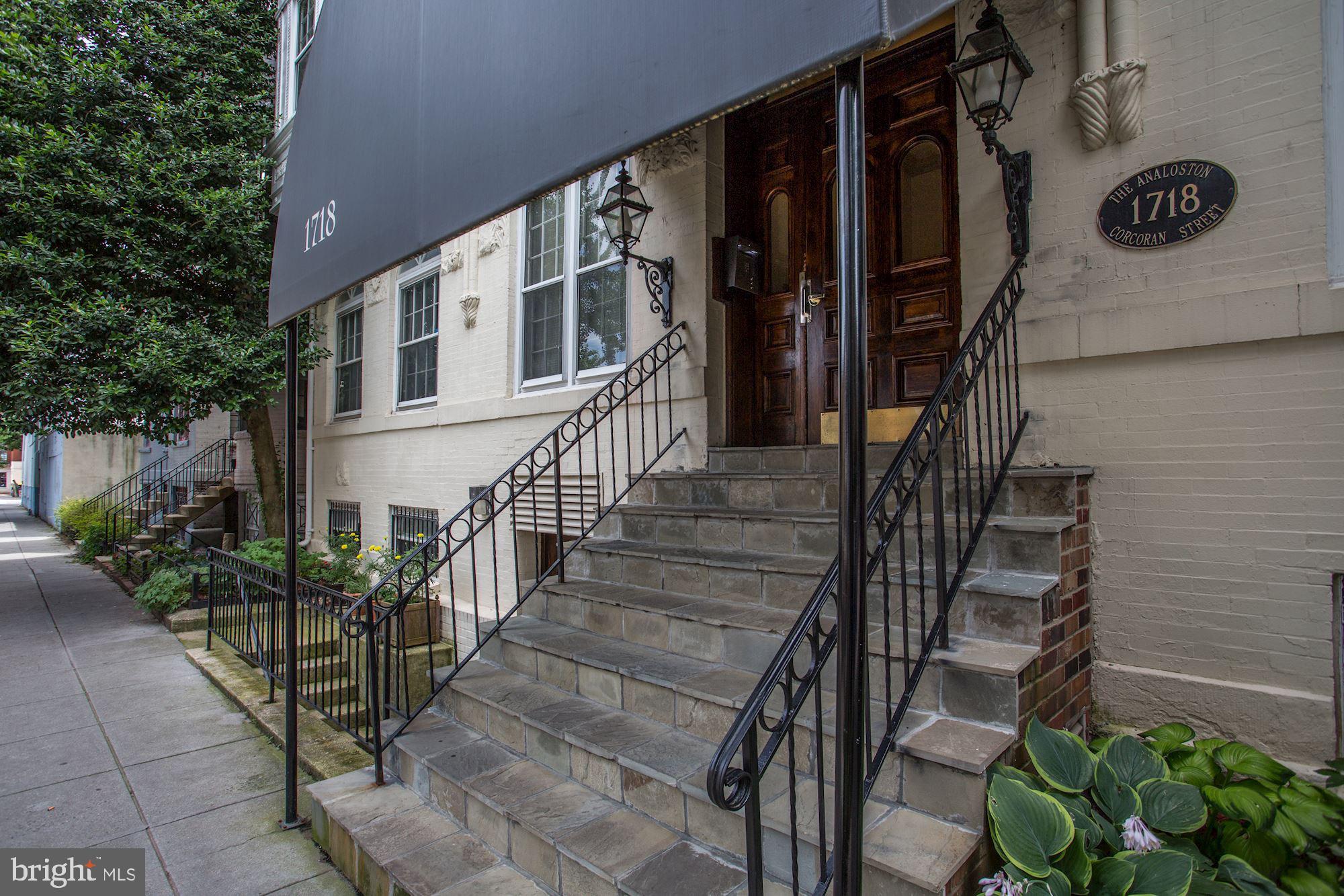 1718 Corcoran Street Northwest, Unit 5 Washington, DC 20009 - Photo 21 of 22 Main Entrance