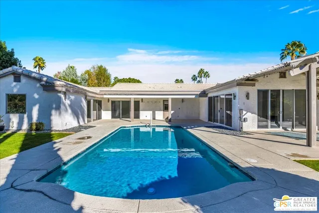 a view of a city with a mountain