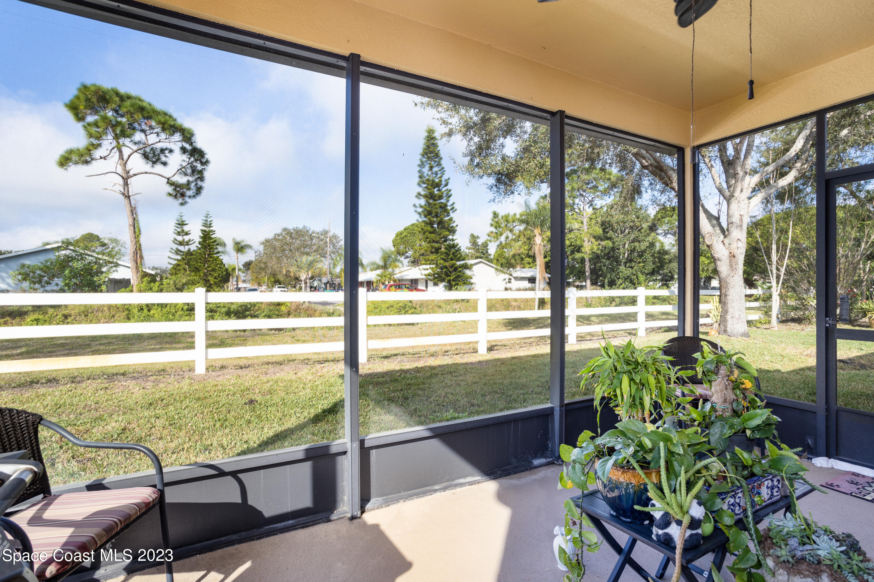 4130 Millicent Circle Melbourne, FL 32901 - Photo 27 of 28 a view of a porch and furniture