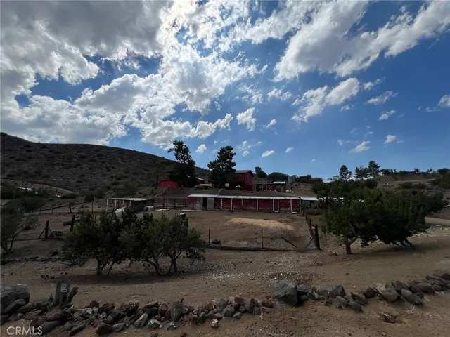 a view of a terrace with a yard