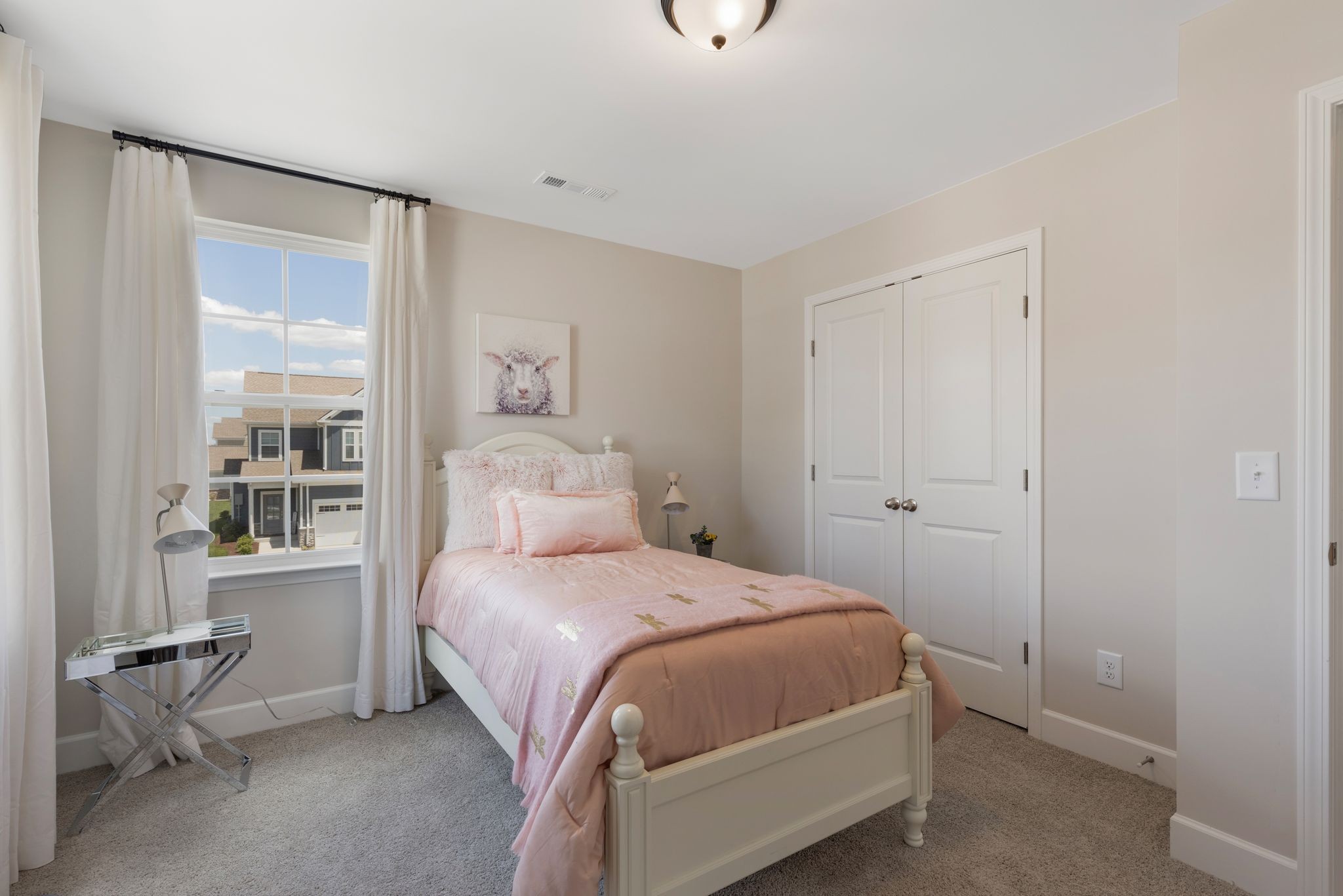 1077 June Wilde Ridge Spring Hill, TN 37174 - Photo 22 of 28 a bedroom with a bed and a window