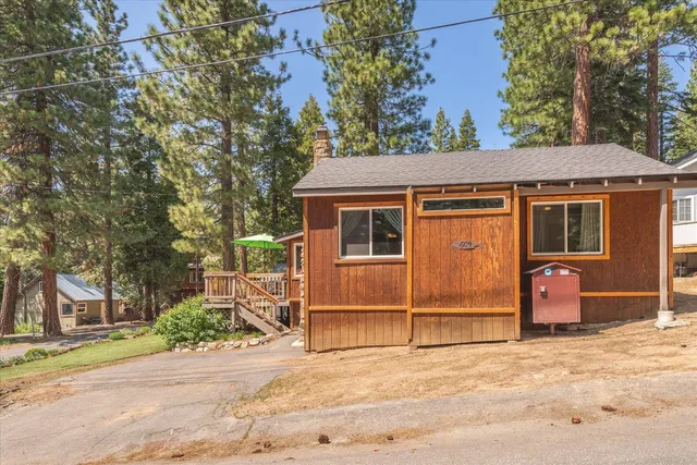 a house with a outdoor space