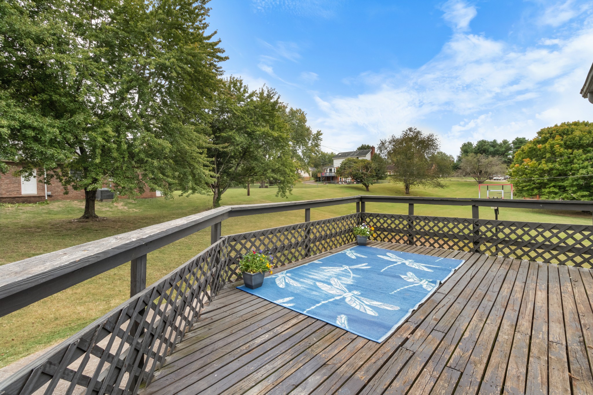 521 Sango Road Clarksville, TN 37043 - Photo 31 of 46 a view of wooden deck and a garden
