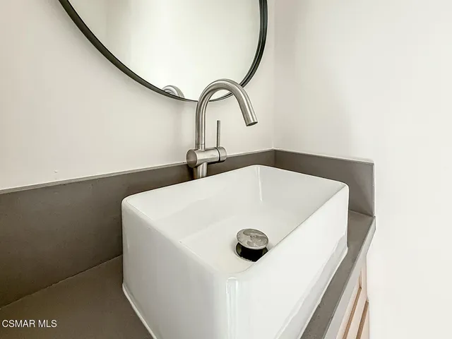 a close up of a sink