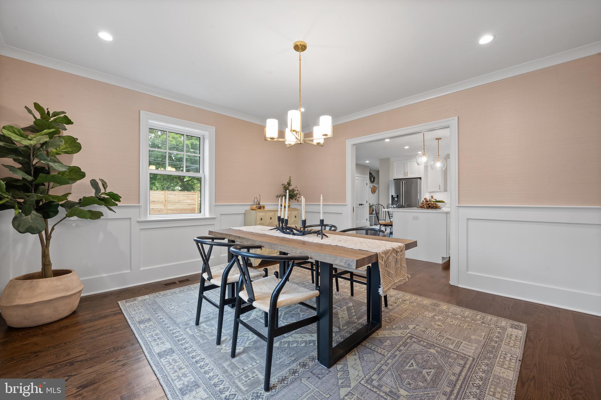 200 Hilldale Road, Unit 1 Villanova, PA 19085 - Photo 7 of 58 a view of a dining room with furniture window and wooden floor