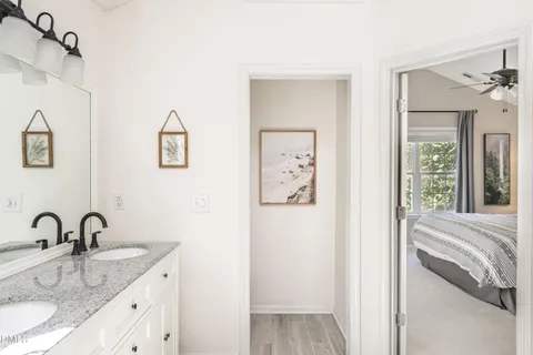 a view of a patio with furniture