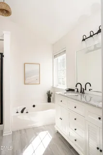 a backyard of a house