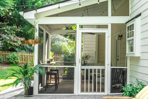 a view of lake with trees
