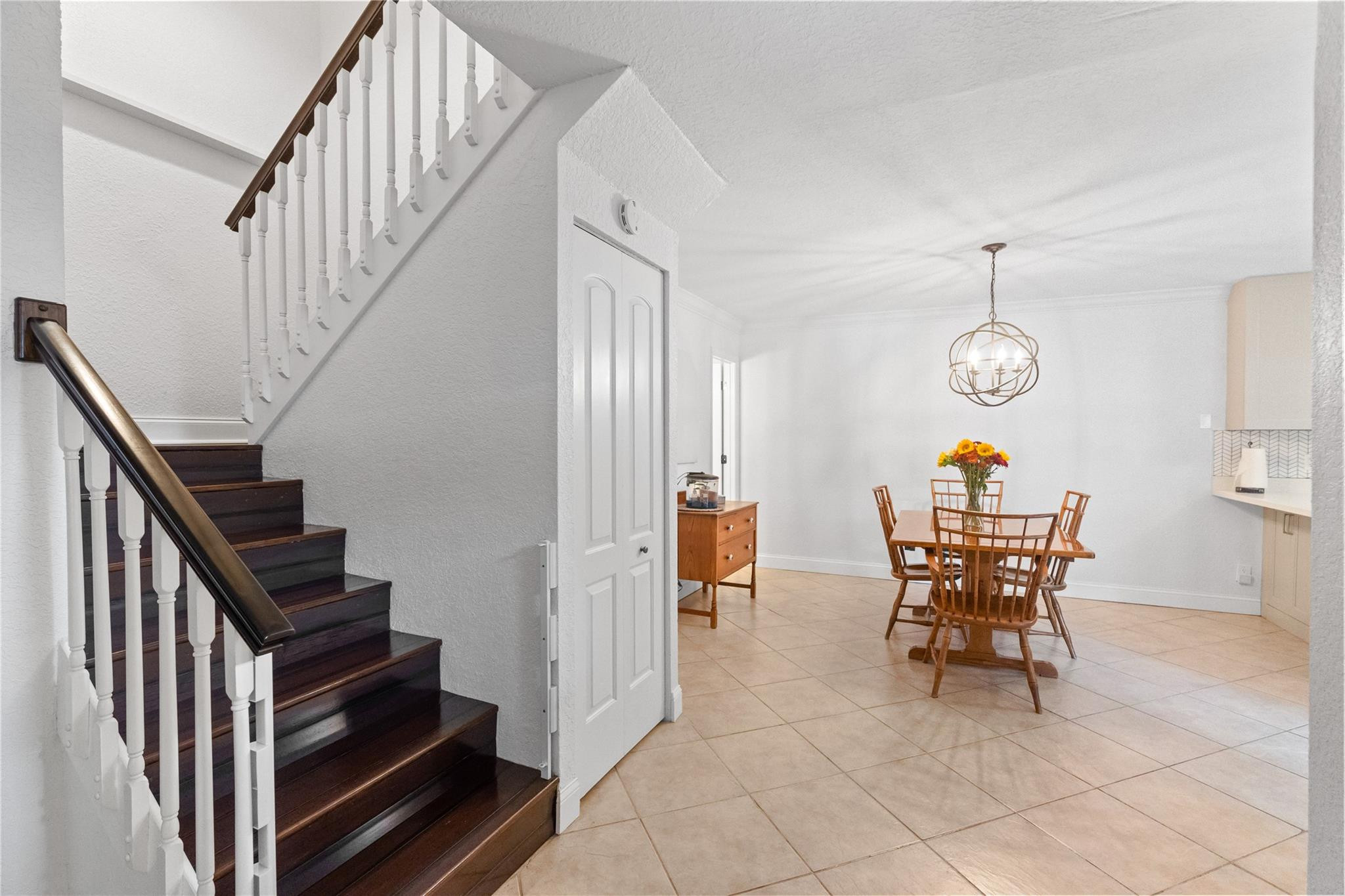 2061 Southwest 90th Avenue, Unit B17 Davie, FL 33324 - Photo 9 of 38 a view of a hallway with seating space and stairs