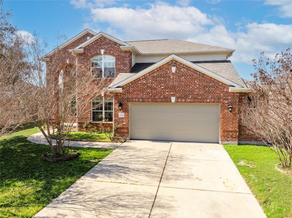 front view of house with a yard