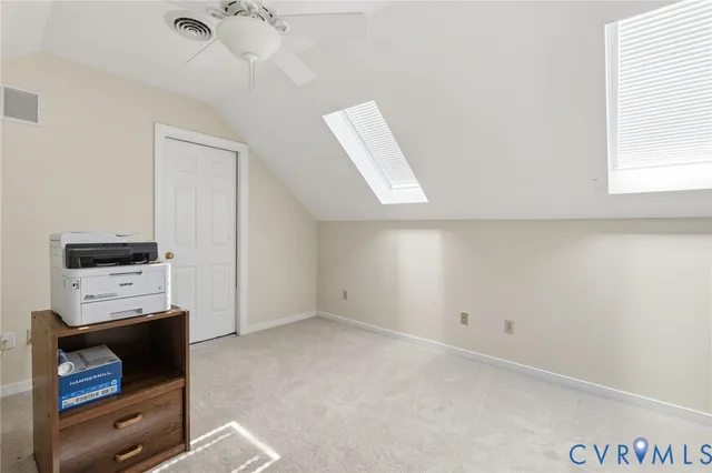 a view of a livingroom with a furniture