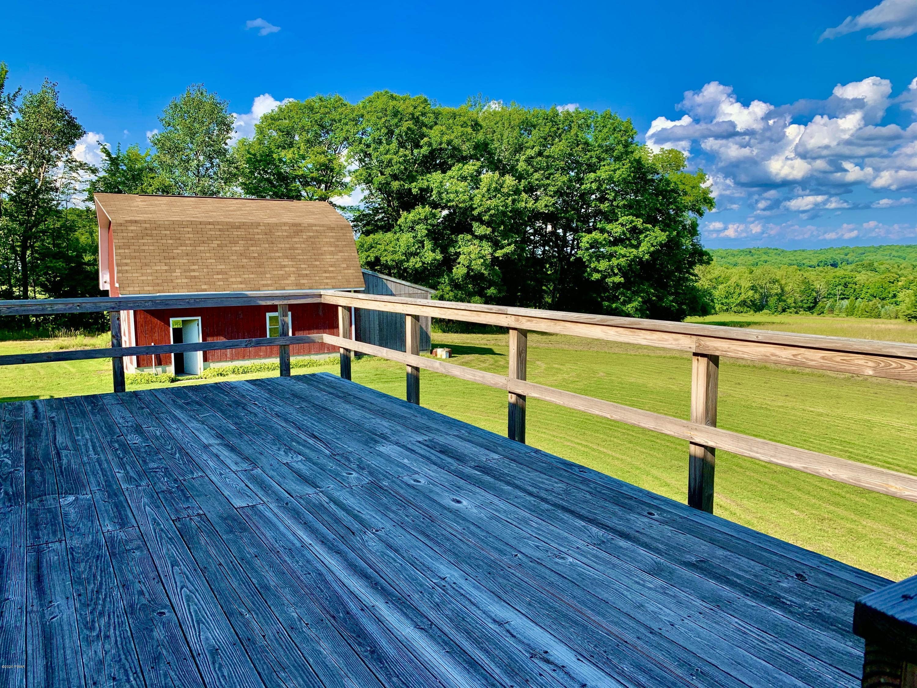 94 North Smith Road Waymart, PA 18472 - Photo 5 of 33 LARGE BACK DECK
