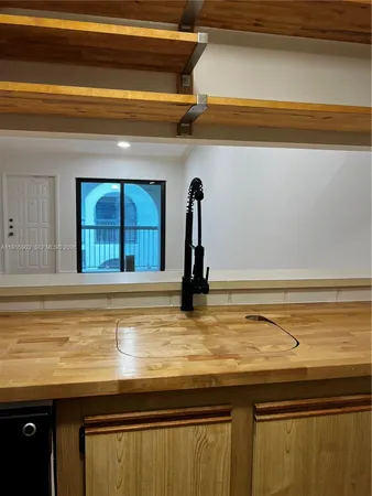 a close view of sink and tap