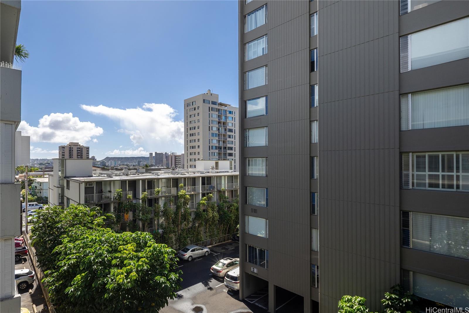 1615 Wilder Avenue, Unit 507 Honolulu, HI 96822 - Photo 19 of 20 a view of a city with tall buildings