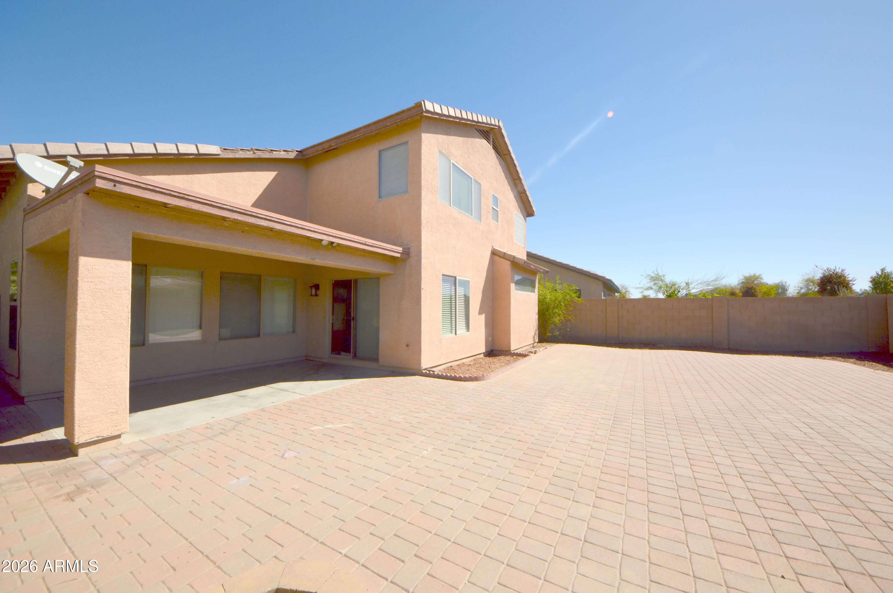 5115 West Novak Way Laveen, AZ 85339 - Photo 47 of 52 Backyard Looking at Home
