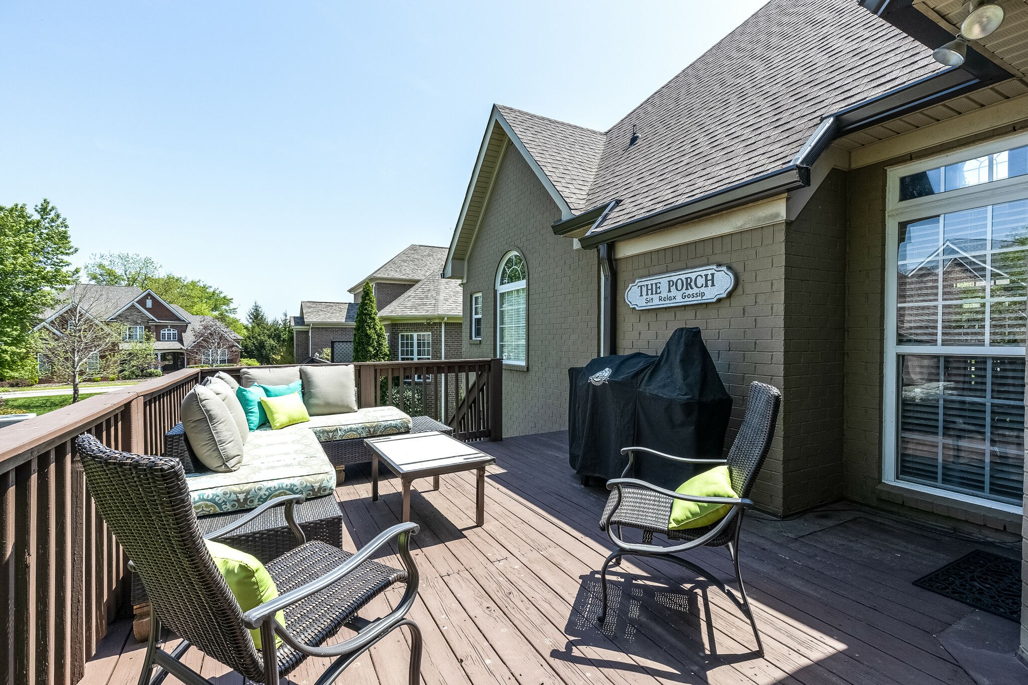 3012 Stewart Campbell Pointe Spring Hill, TN 37174 - Photo 39 of 44 a view of a lounge chairs in the balcony