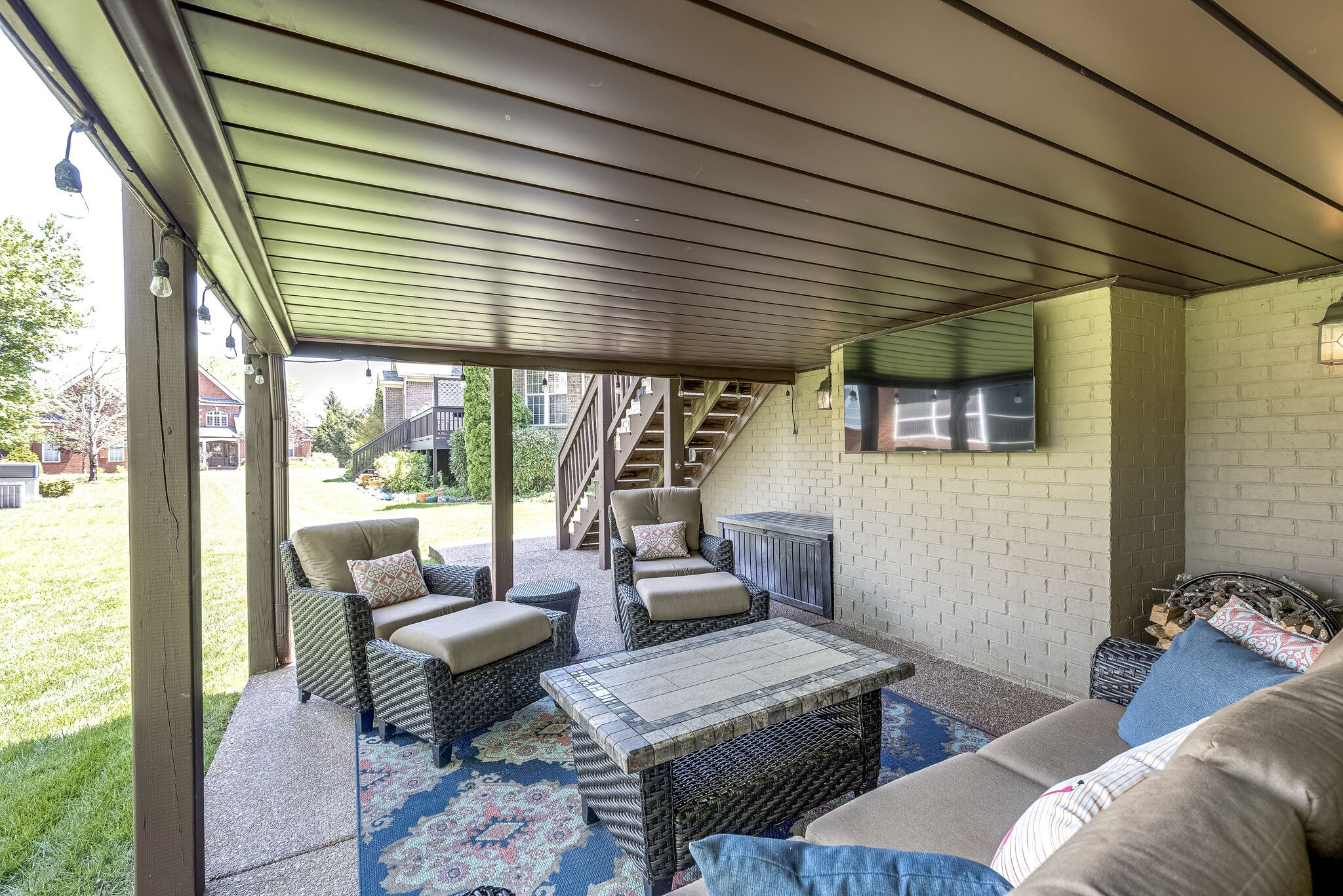 3012 Stewart Campbell Pointe Spring Hill, TN 37174 - Photo 40 of 44 a living room with furniture and a large window
