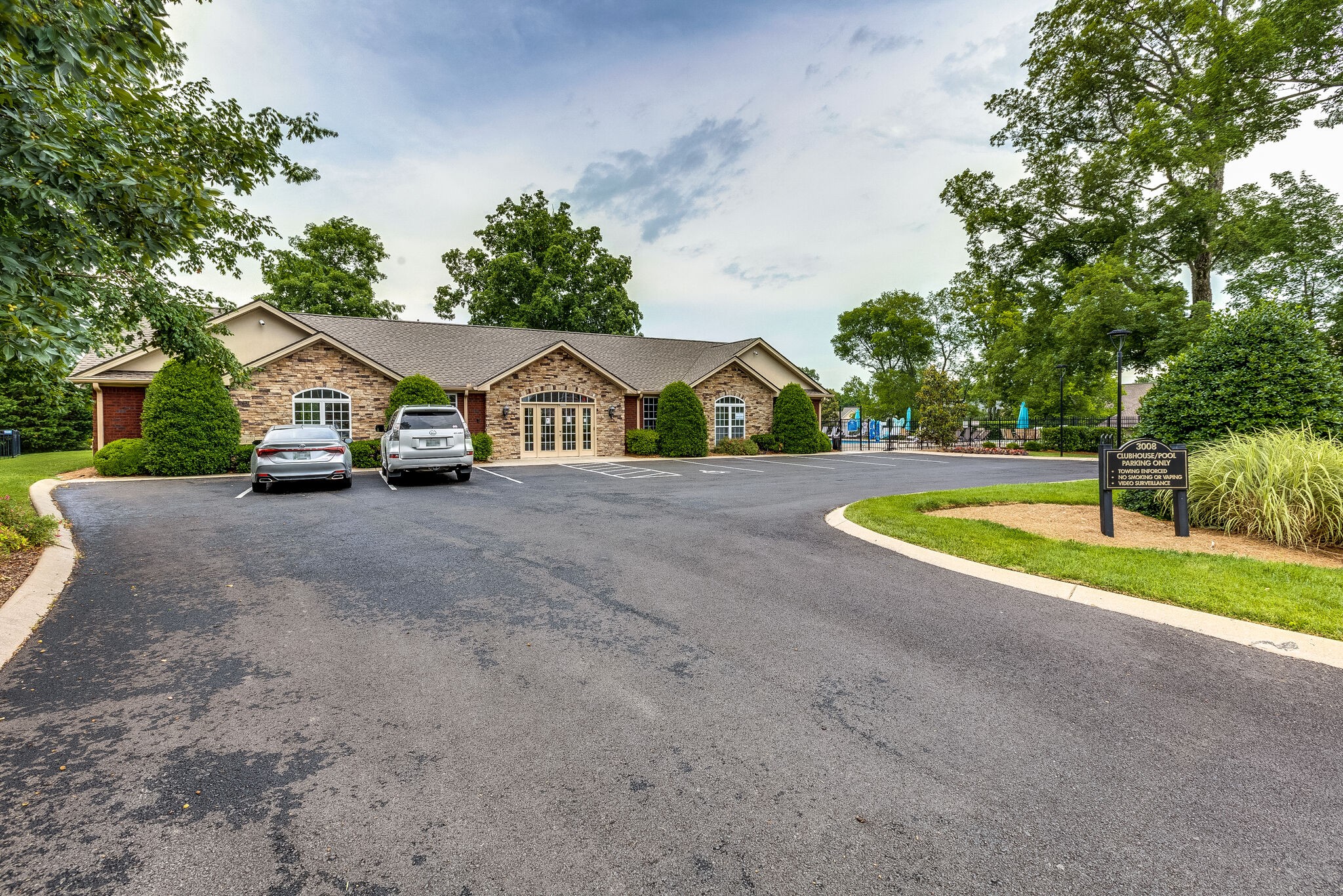 3012 Stewart Campbell Pointe Spring Hill, TN 37174 - Photo 43 of 44 a view of outdoor space yard and swimming pool