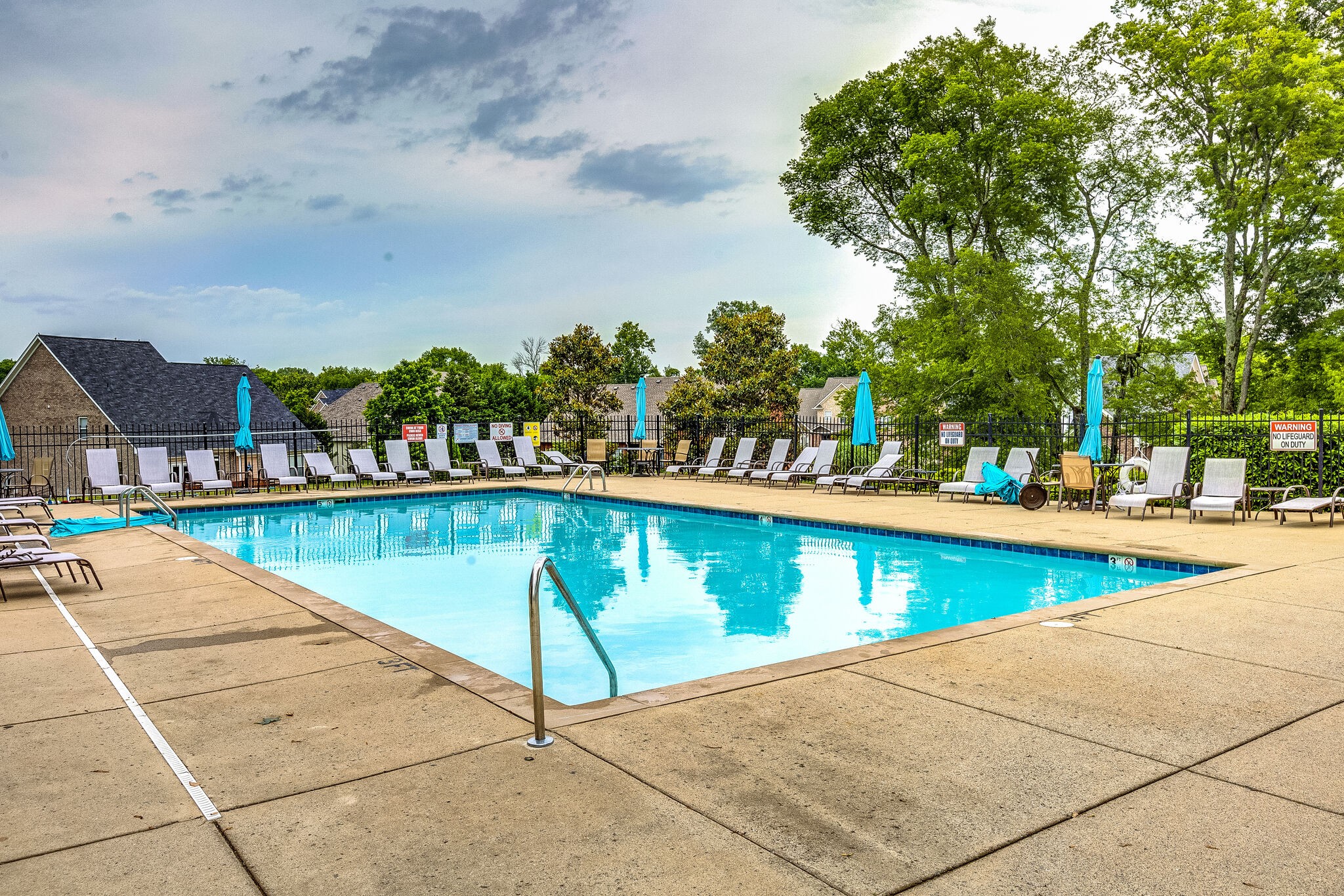 3012 Stewart Campbell Pointe Spring Hill, TN 37174 - Photo 44 of 44 a view of swimming pool with outdoor seating