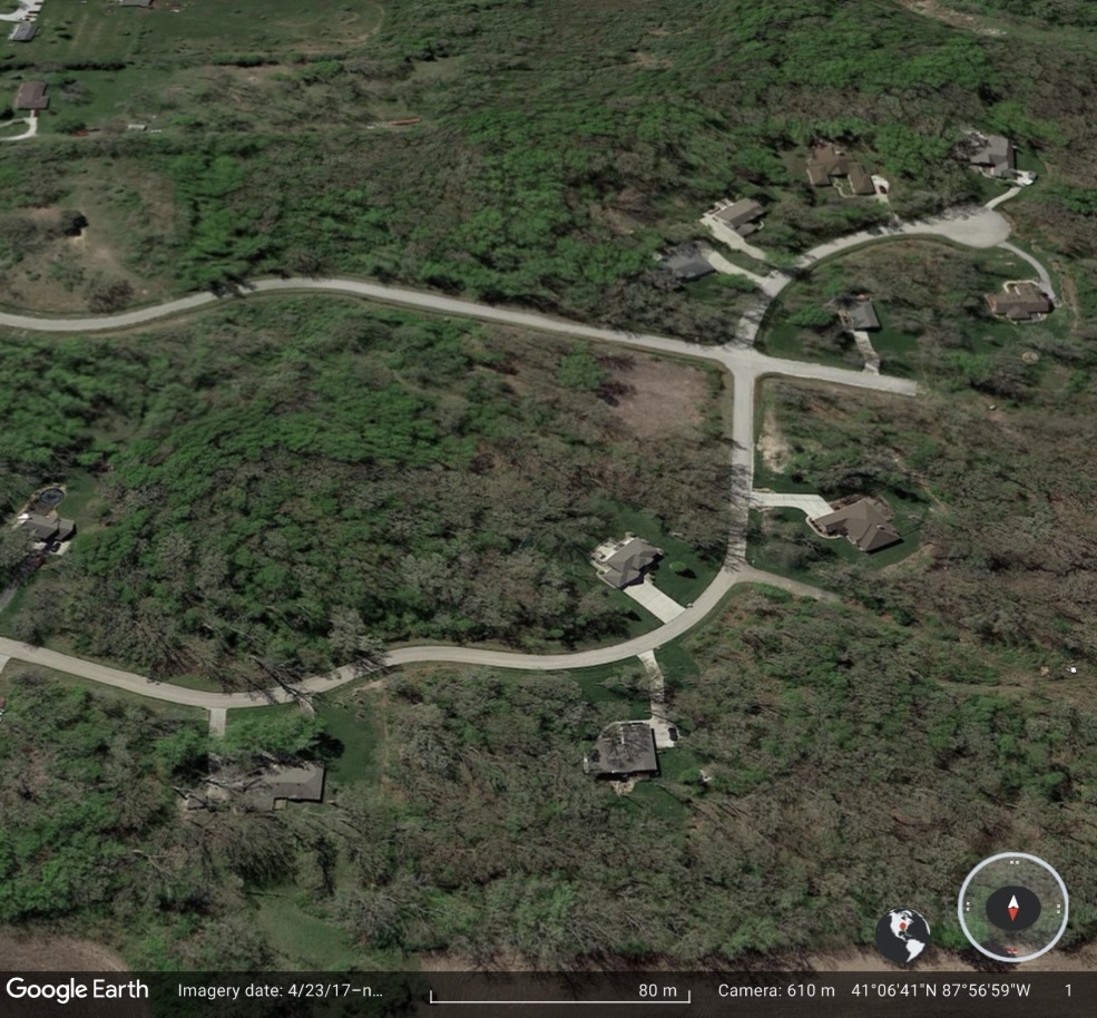 4052 Foxborough Drive Kankakee, IL 60901 - Photo 8 of 10 an aerial view of residential house with outdoor space