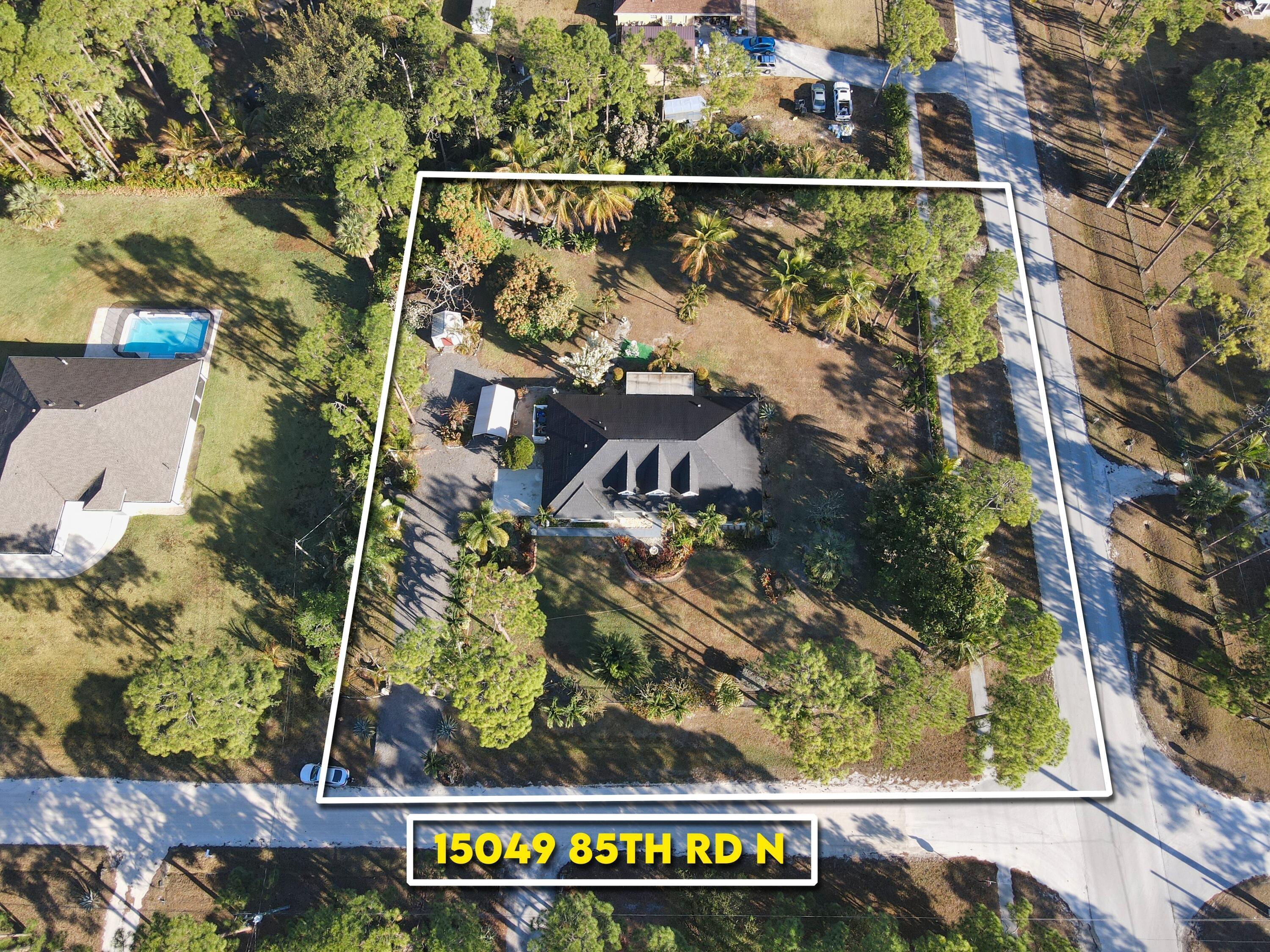 15049 85th Road North Loxahatchee, FL 33470 - Photo 7 of 53 Aerial Outline