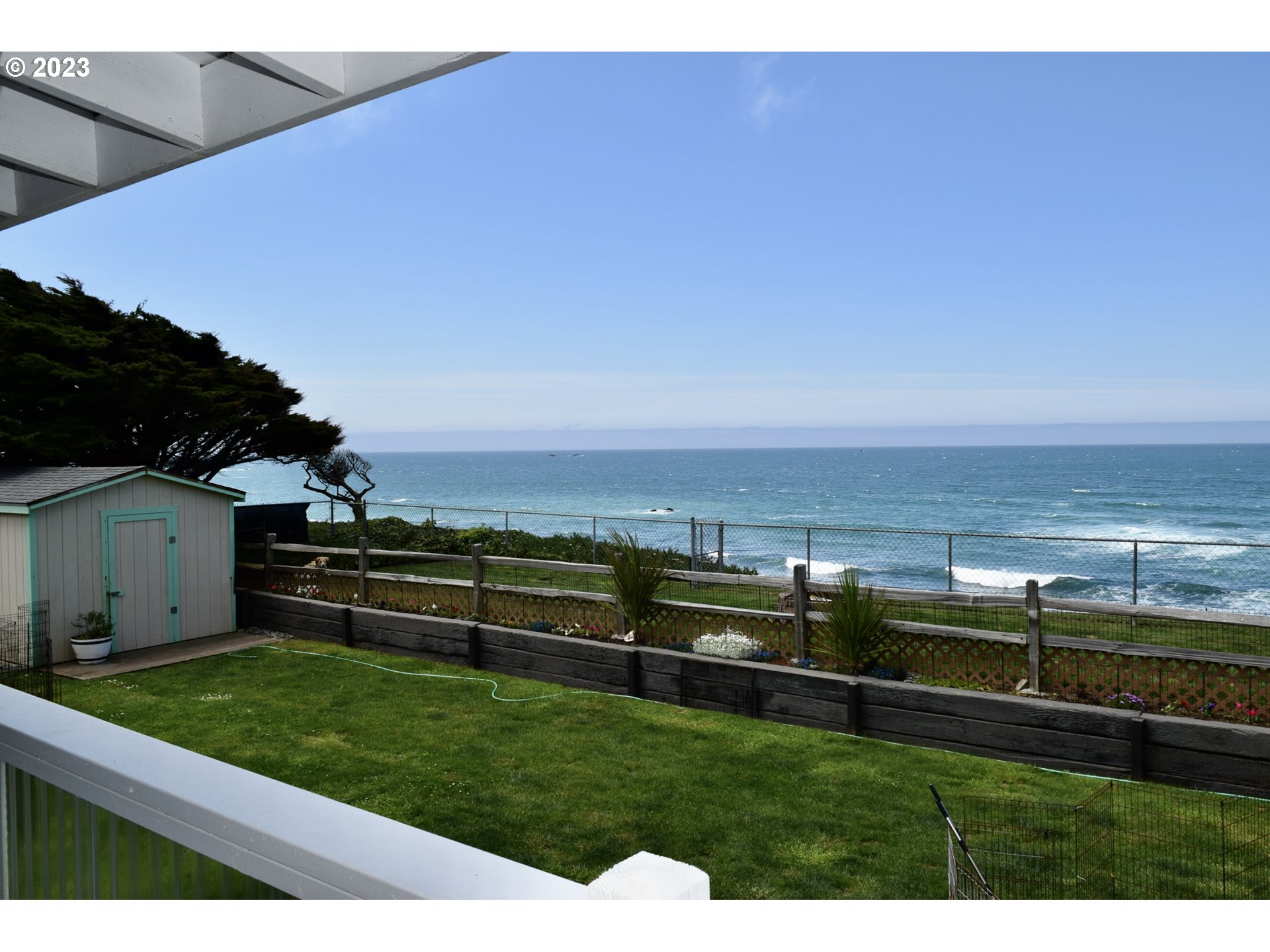 33074 Nesika Road Gold Beach, OR 97444 - Photo 6 of 40 a view of an outdoor space and yard