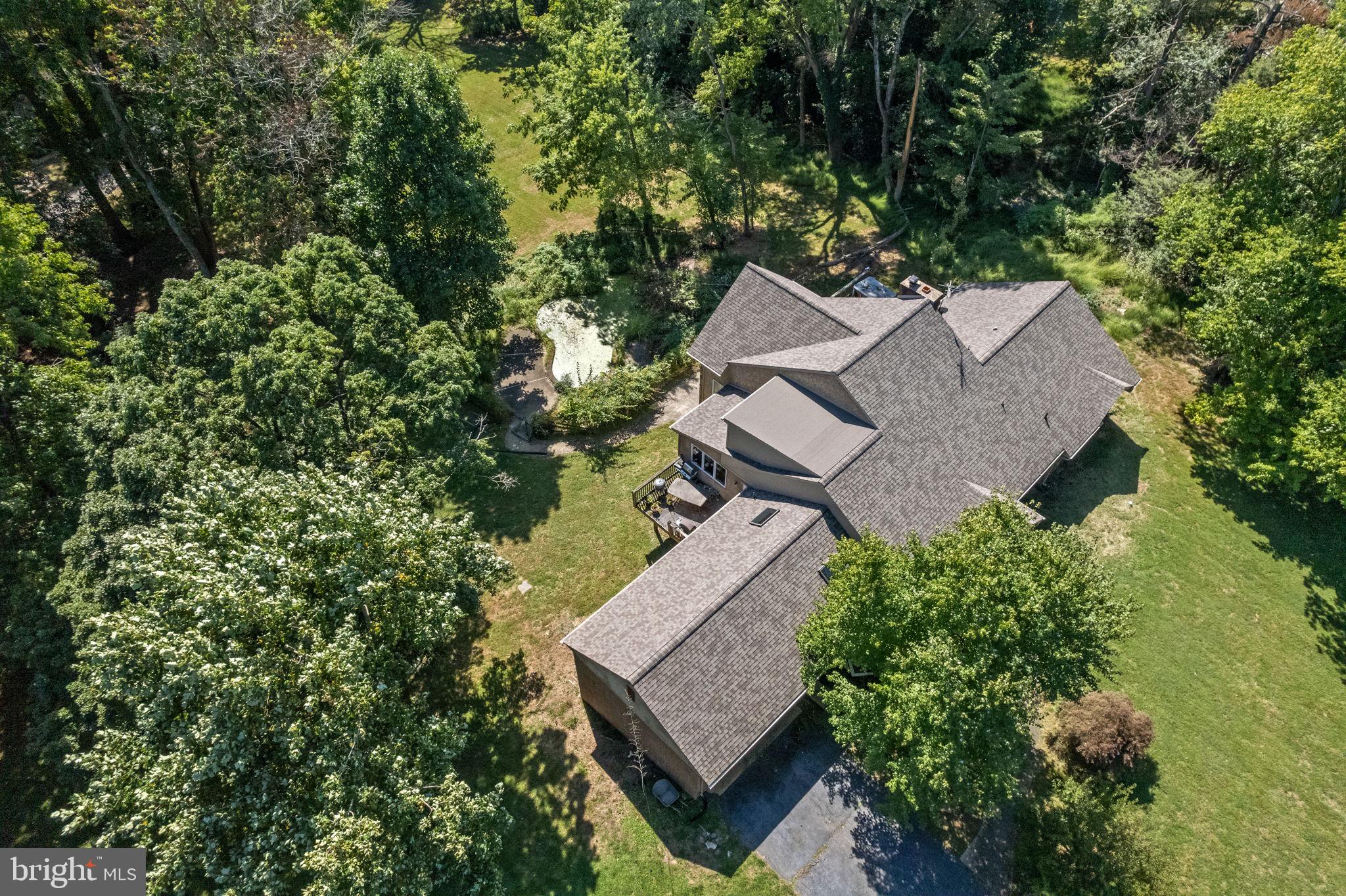 9 Walnut Ridge Road Wilmington, DE 19807 - Photo 42 of 48 an aerial view of a house with a garden