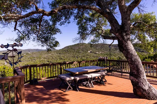 a kitchen with granite countertop lots of counter top space