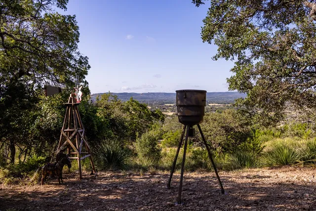 a view of a city with mountains in the background