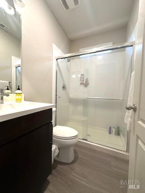 5204 Kim Place Rohnert Park, CA 94928 - Photo 13 of 13 a bathroom with a sink vanity mirror and toilet