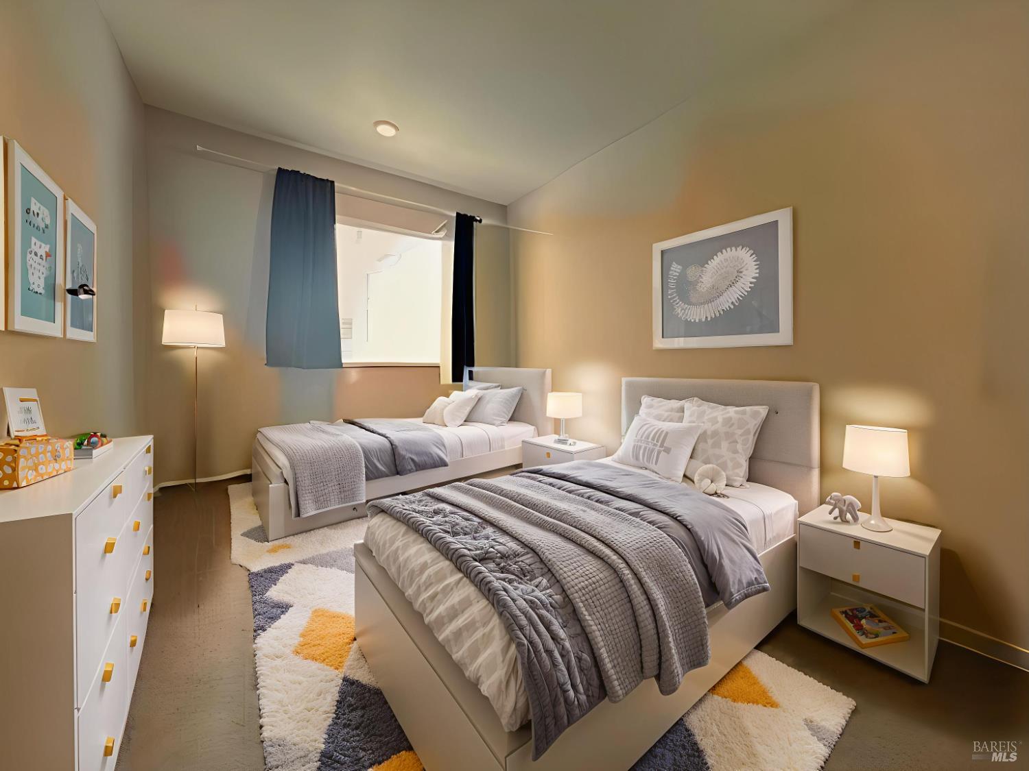 5204 Kim Place Rohnert Park, CA 94928 - Photo 10 of 13 a bedroom with a bed and a window