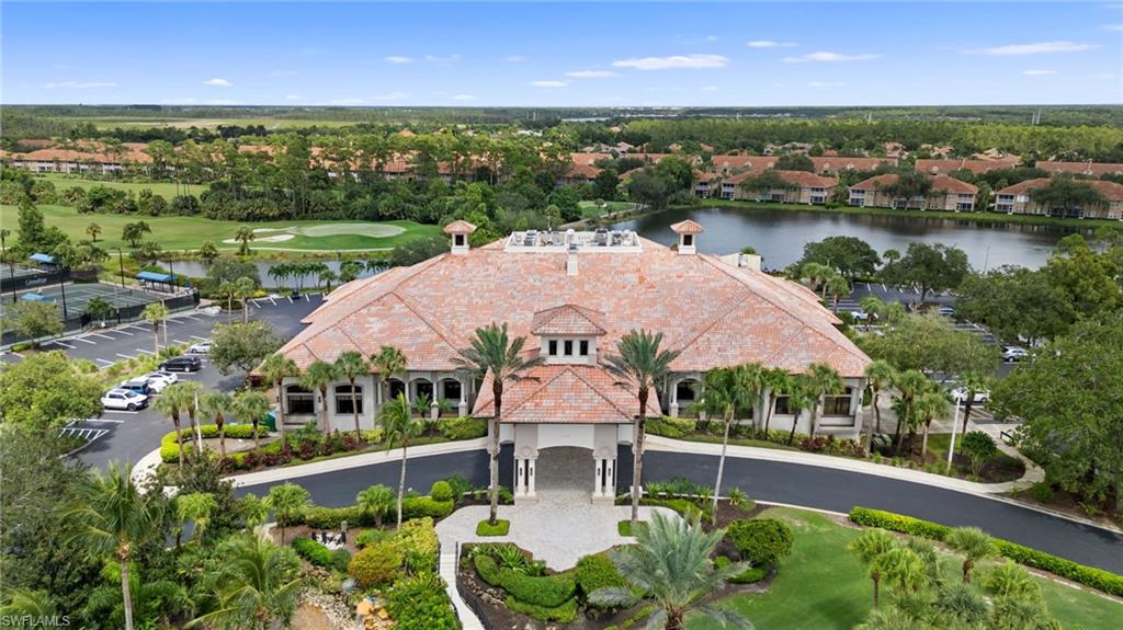 20051 Seagrove Street, Unit 1207 Estero, FL 33928 - Photo 3 of 32 an aerial view of a house with outdoor space and lake view