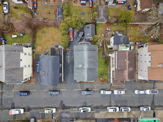 on the street view of building