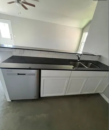 a close view of sink