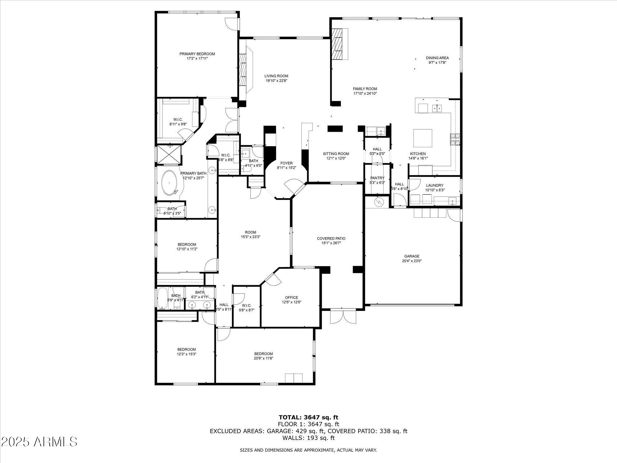 4959 North Village Road Litchfield Park, AZ 85340 - Photo 4 of 55 a picture of a bathroom with a shower