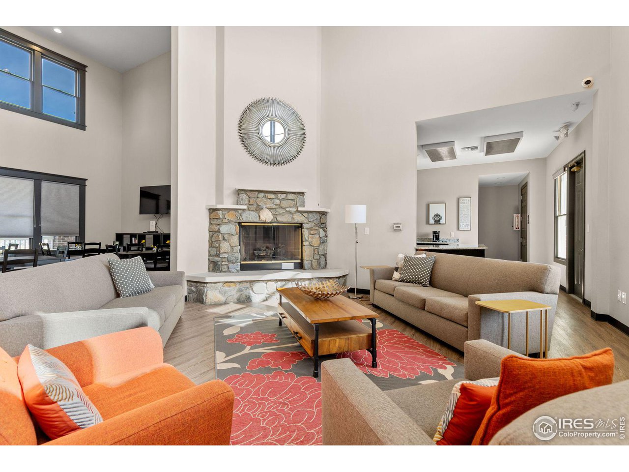 1855 Spaulding Circle Superior, CO 80027 - Photo 23 of 32 a living room with furniture and a fireplace