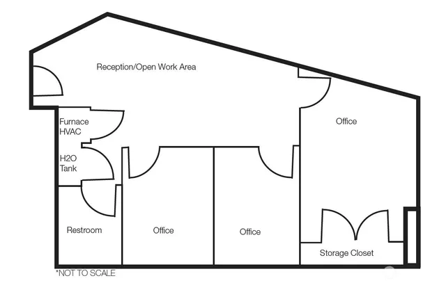 a picture of a floor plan
