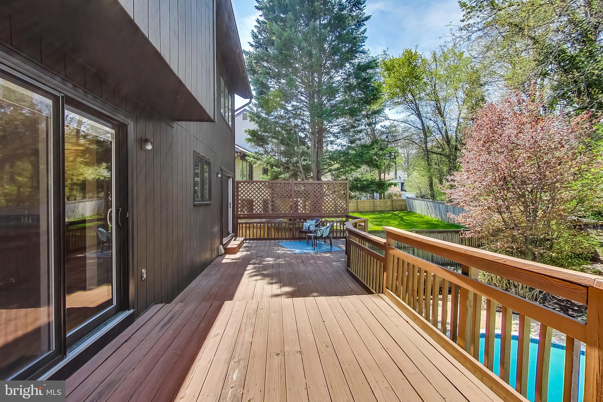 7902 Springer Road Bethesda, MD 20817 - Photo 16 of 53 Expansive Deck Perfect for Entertaining