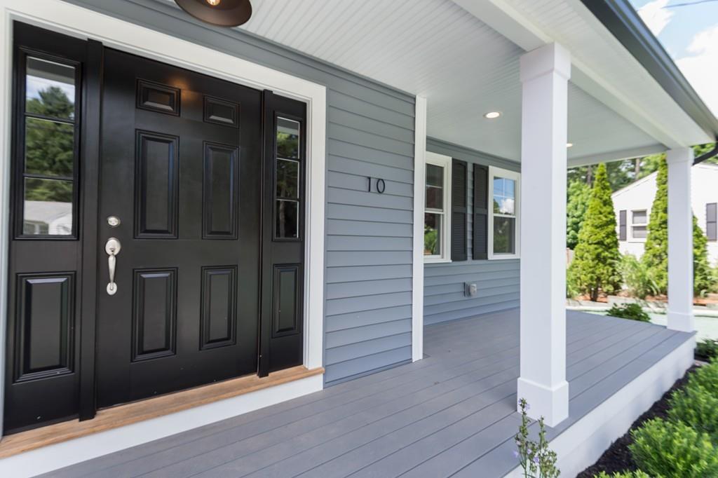 10 College Road Burlington, MA 01803 - Photo 4 of 37 a view of front door and porch